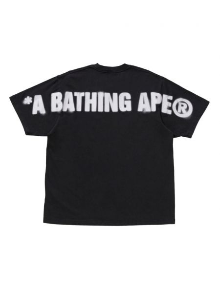 T-shirt en coton A Bathing Ape® noir