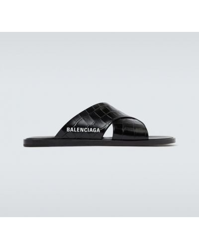 Kožené sandály Balenciaga