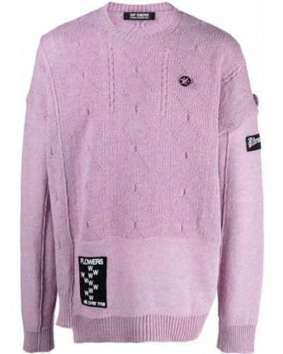 Jersey de tela jersey Raf Simons violeta