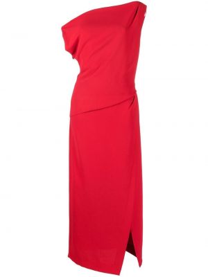 Асиметрична вечерна рокля Manning Cartell червено