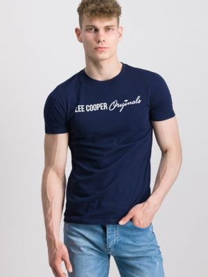 Polo marškinėliai Lee Cooper mėlyna