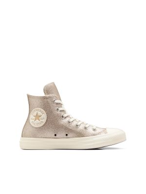 Zapatillas de estrellas Converse dorado