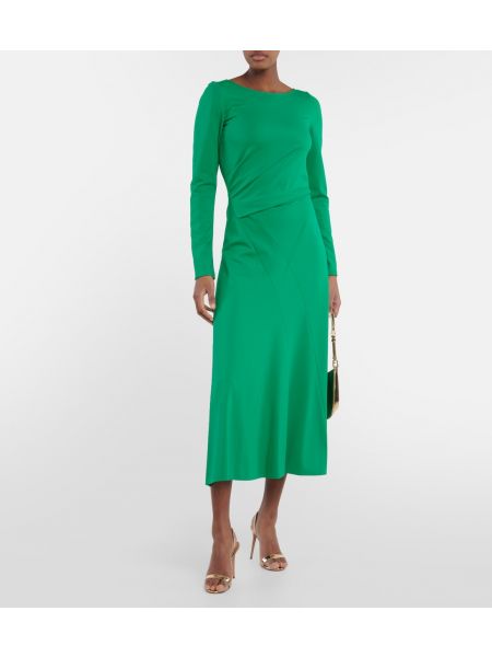 Длинное платье Dorothee Schumacher зеленое