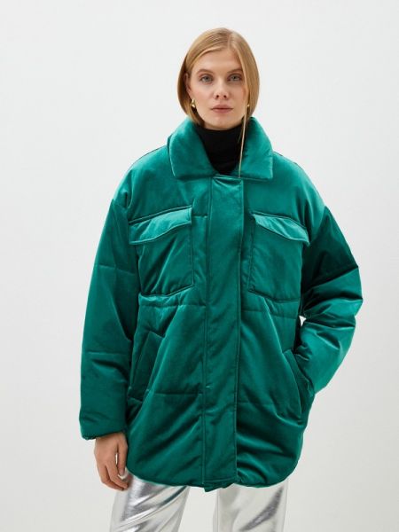 Утепленная куртка Trendyangel зеленая