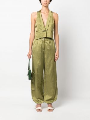 Pantalon cargo avec poches Dorothee Schumacher vert