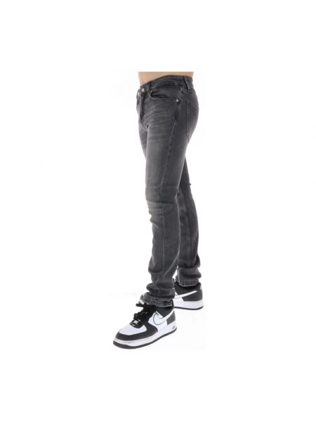 Vaqueros skinny con cremallera Calvin Klein Jeans gris