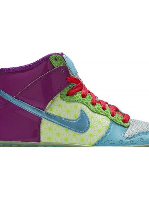 Кроссовки скинни Nike Dunk фиолетовые