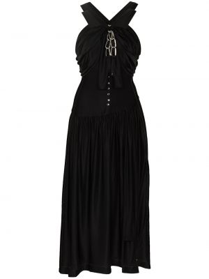 Вечерна рокля Paco Rabanne черно