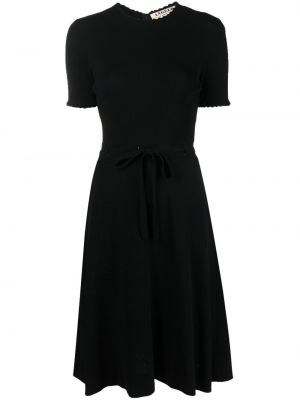 Плетена рокля A.n.g.e.l.o. Vintage Cult черно