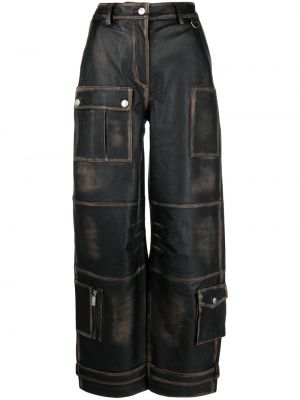 Pantaloni cargo Remain - Negru