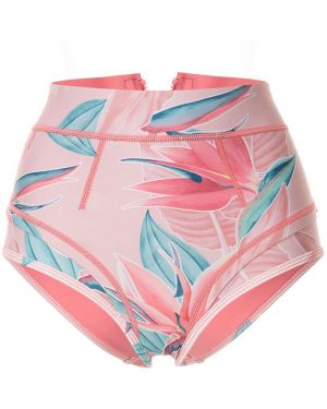 Bikini de cintura alta Duskii rosa