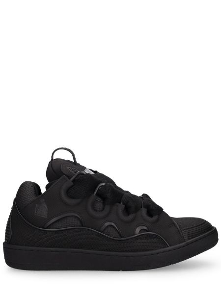 Süet sneaker Lanvin siyah