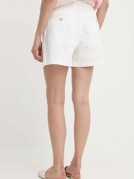 Pamut magas derekú rövidnadrág Polo Ralph Lauren fehér