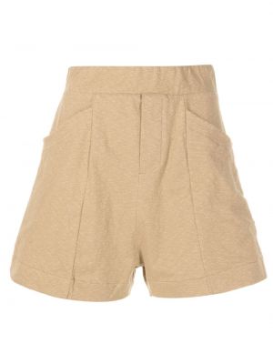 Shorts en coton Osklen marron