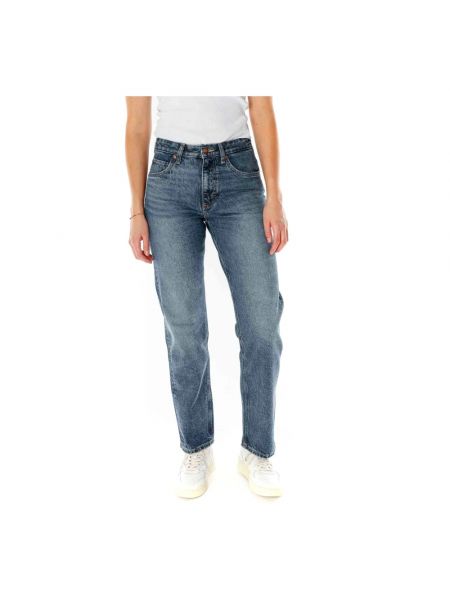 Straight jeans Lee Straight Leg blau