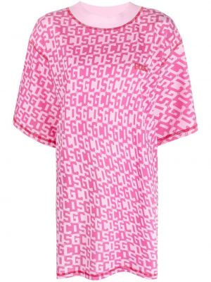 Kleid mit print Gcds pink