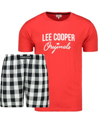 Pyžamo Lee Cooper červená