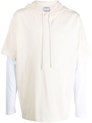 Biała bluza z kapturem Marcelo Burlon County Of Milan