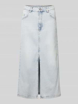 Spódnica jeansowa z kieszeniami Oui