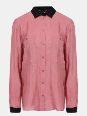 Розовая рубашка Armani Exchange