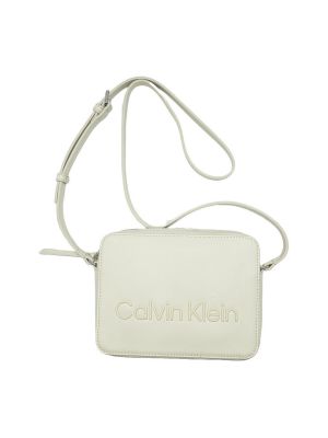 Sportovní taška Calvin Klein Jeans bílá
