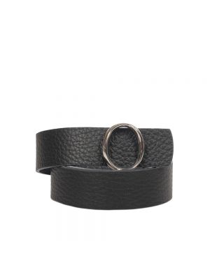 Cinturón de cuero Orciani negro