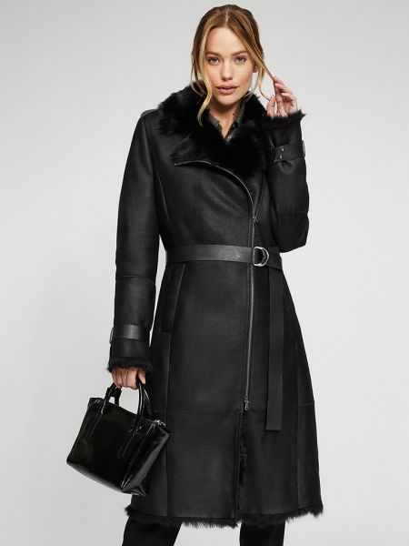 Czarny krótki płaszcz Vespucci By Vsp