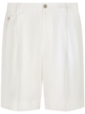 Shorts ajustées Dolce & Gabbana blanc