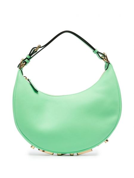 Чанта за ръка Fendi зелено