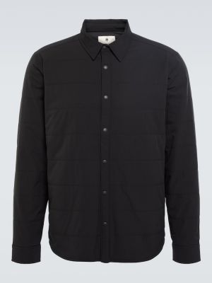 Zateplená nylónová košeľa Snow Peak čierna