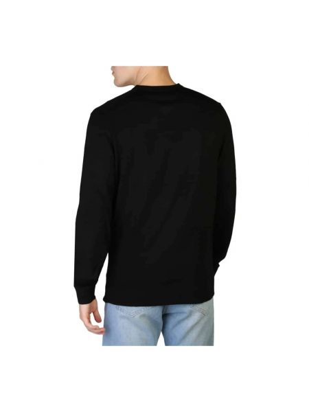 Jersey de tela jersey de lana Calvin Klein negro