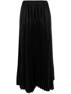 Plisovaná dlhá sukňa Fabiana Filippi čierna
