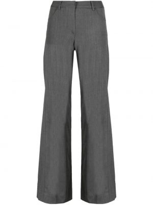 Vlněné kalhoty Twp šedé