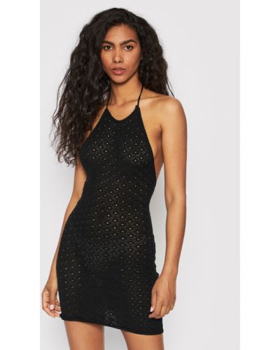 Glamorous Nyári ruha AN4217 Fekete Slim Fit