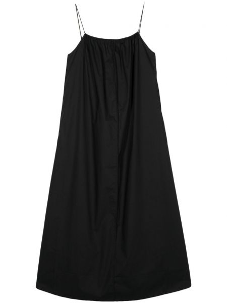 Βαμβακερή φόρεμα By Malene Birger μαύρο