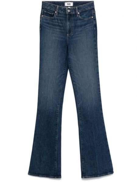 Flare jean pantolon Paige mavi