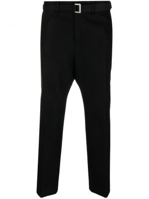 Pantaloni dritti Sacai nero