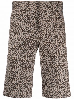 Leopard trykt bomull bermudashorts Dickies Construct