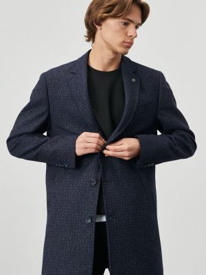 Priliehavý kabát Altinyildiz Classics modrá
