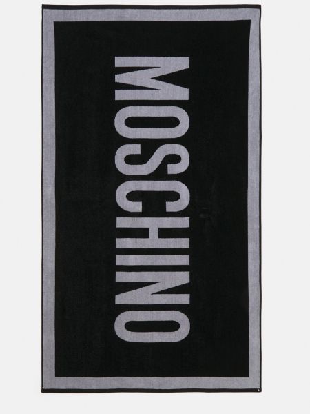 Туника с принтом Moschino черная