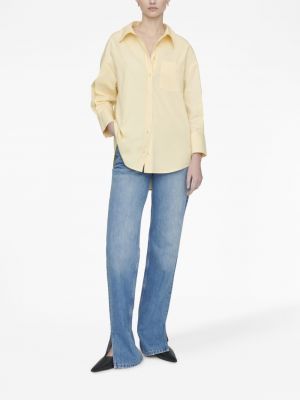 Marškiniai Anine Bing geltona