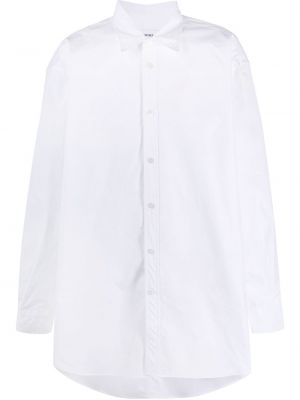 Памучна риза Hed Mayner бяло