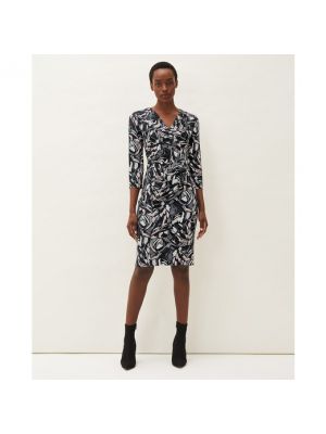 Mini vestido con estampado con estampado abstracto Phase Eight