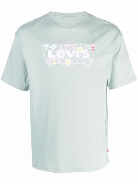 Camiseta con estampado Levi's verde