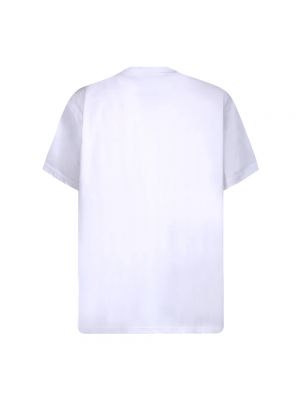 Camisa de algodón Burberry blanco
