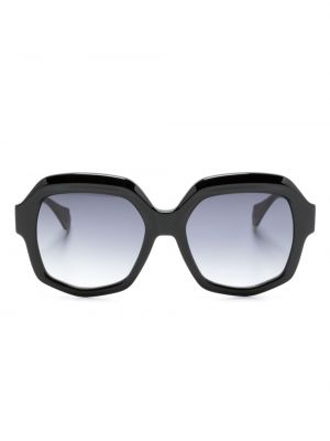 Spalvų gradiento rašto akiniai nuo saulės Gigi Studios juoda