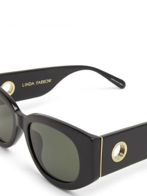 Sluneční brýle Linda Farrow černé