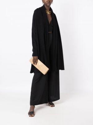 Pletený kabát Lenny Niemeyer černý