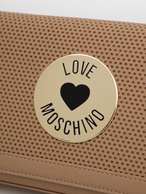 Сумка через плече Love Moschino, бежева
