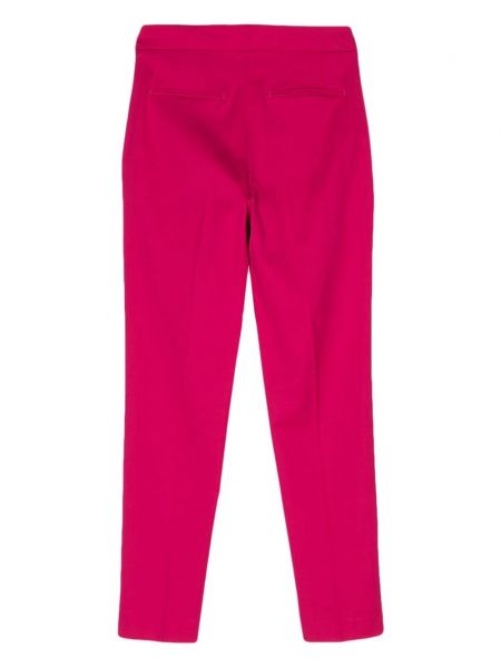 Saténové kalhoty Pt Torino růžové
